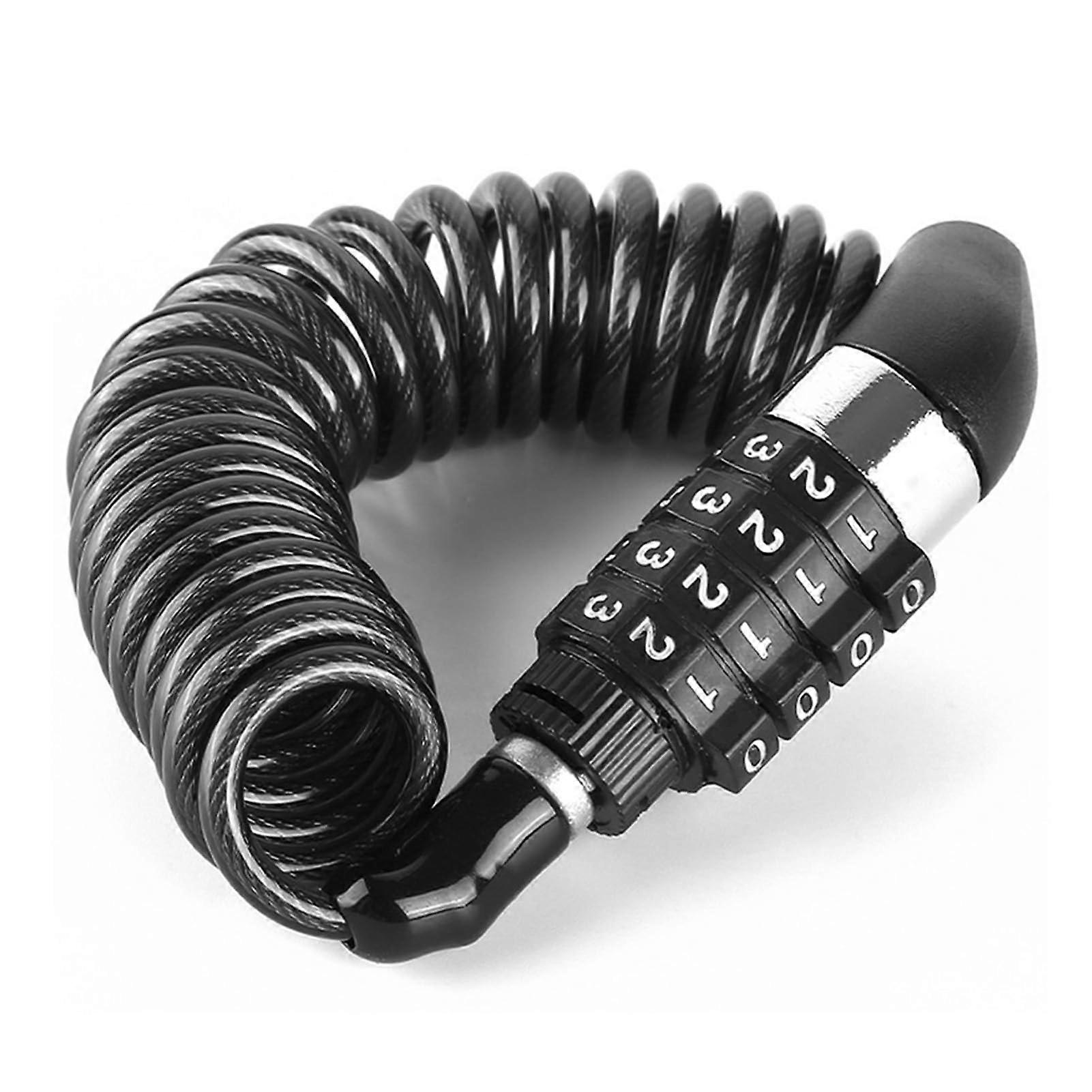 Bicycle Ring Lock 4Digit Password Bike Lock for Mountain Bikes Motorcycles Lightweight Durable