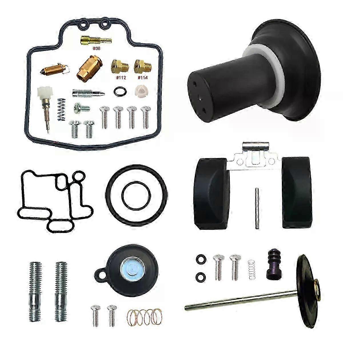 Applicable YAMAHA MAJESTY YP125E 5XL 5D8 2003-2009 Scooter Carburetor Rebuild Kit Diaphragm Float Partsit