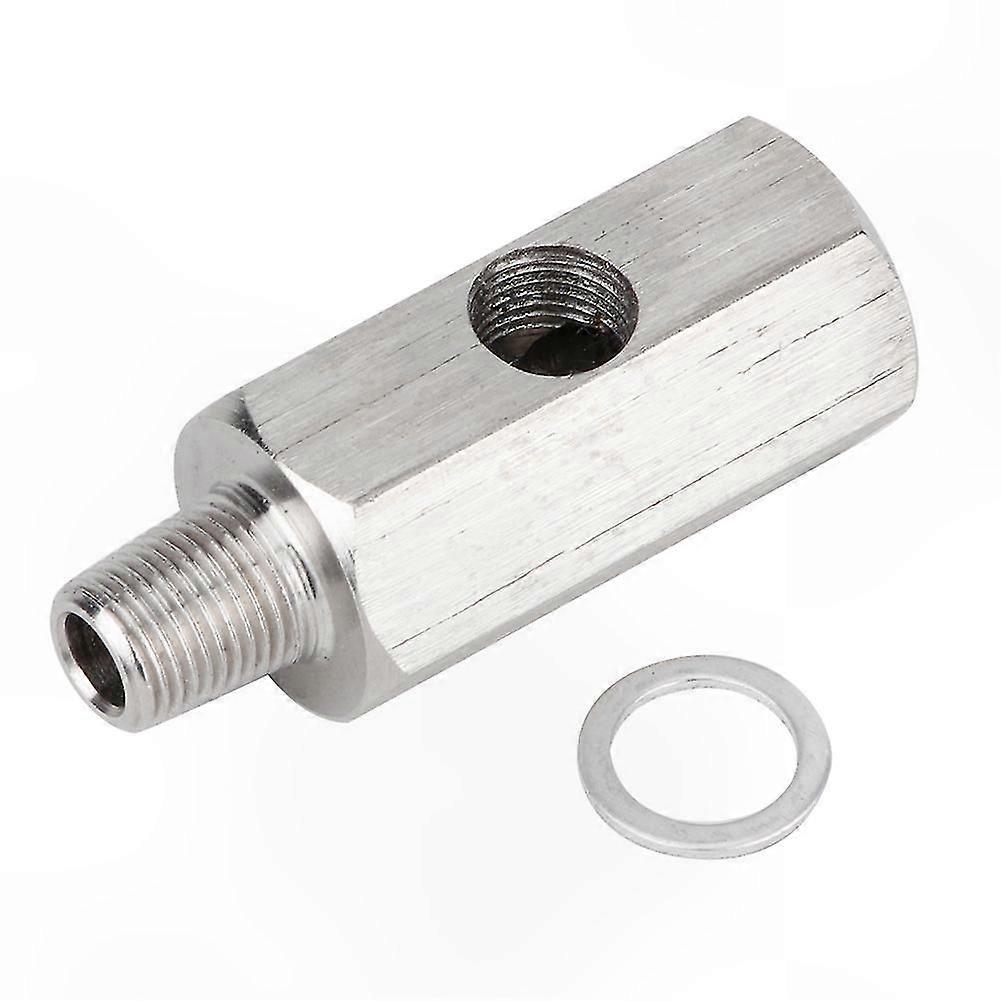 1/8" BSPT Oil Pressure Sensor Adapter for Turbo Feed Line Gauge Connection Fitting