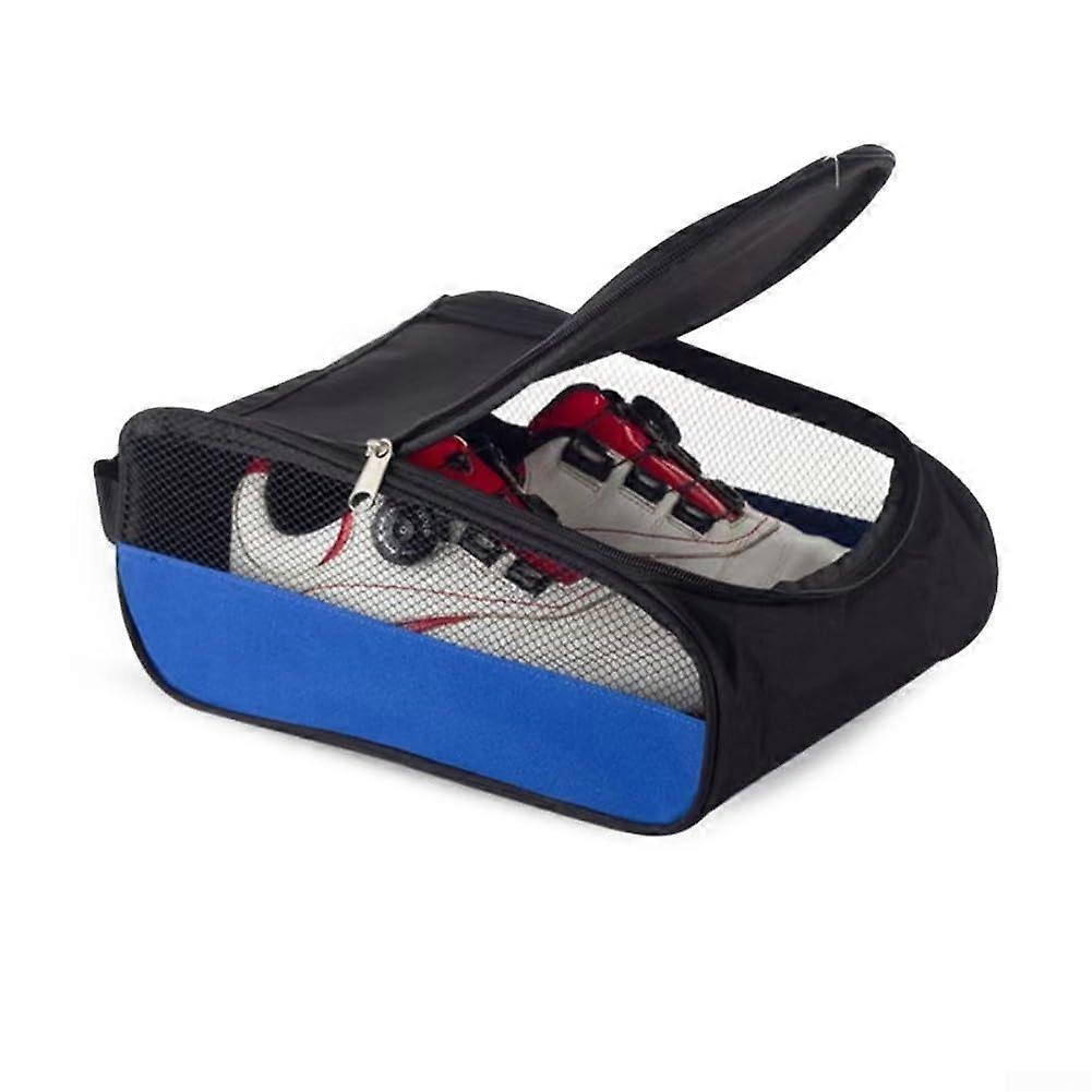 Travel Safe Waterproof for Golf Shoe Holder Compact, and Dust Proof Design (Blue)