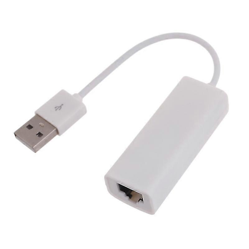 USB2.0 to Ethernet RJ45 Adapter Gigabit Network Adapter Supporting 10/100 Mbps
