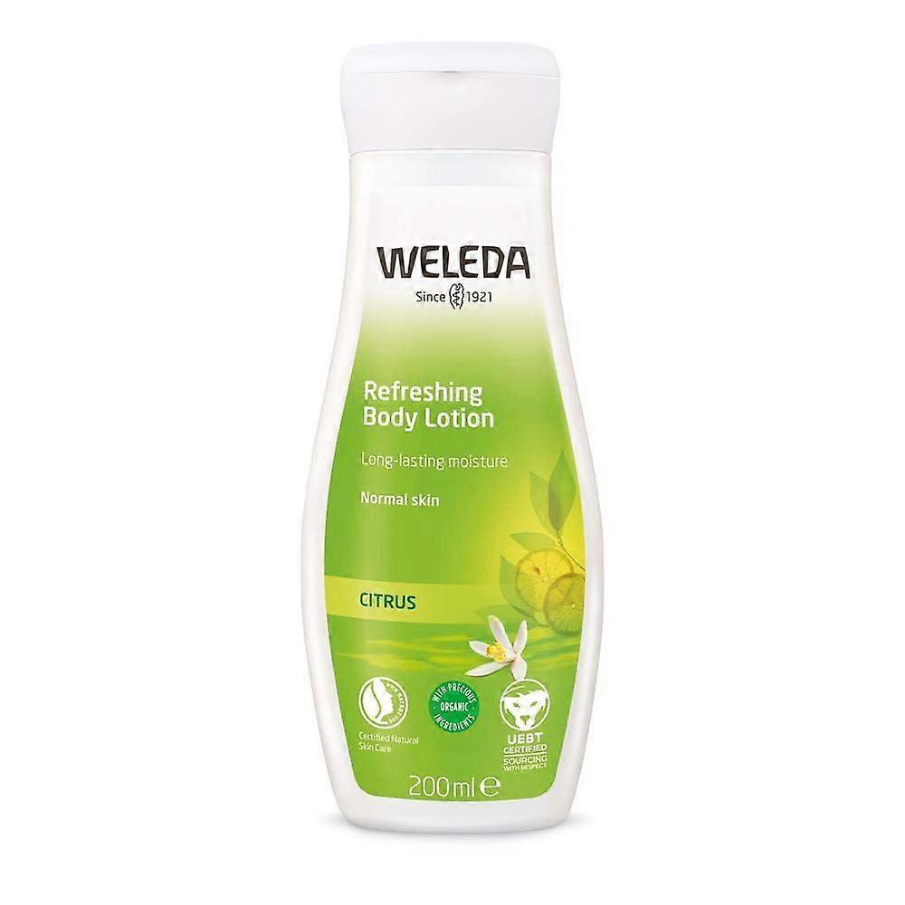 Weleda Citrus REFRESHING Body Lotion 200ml - 3 Pack