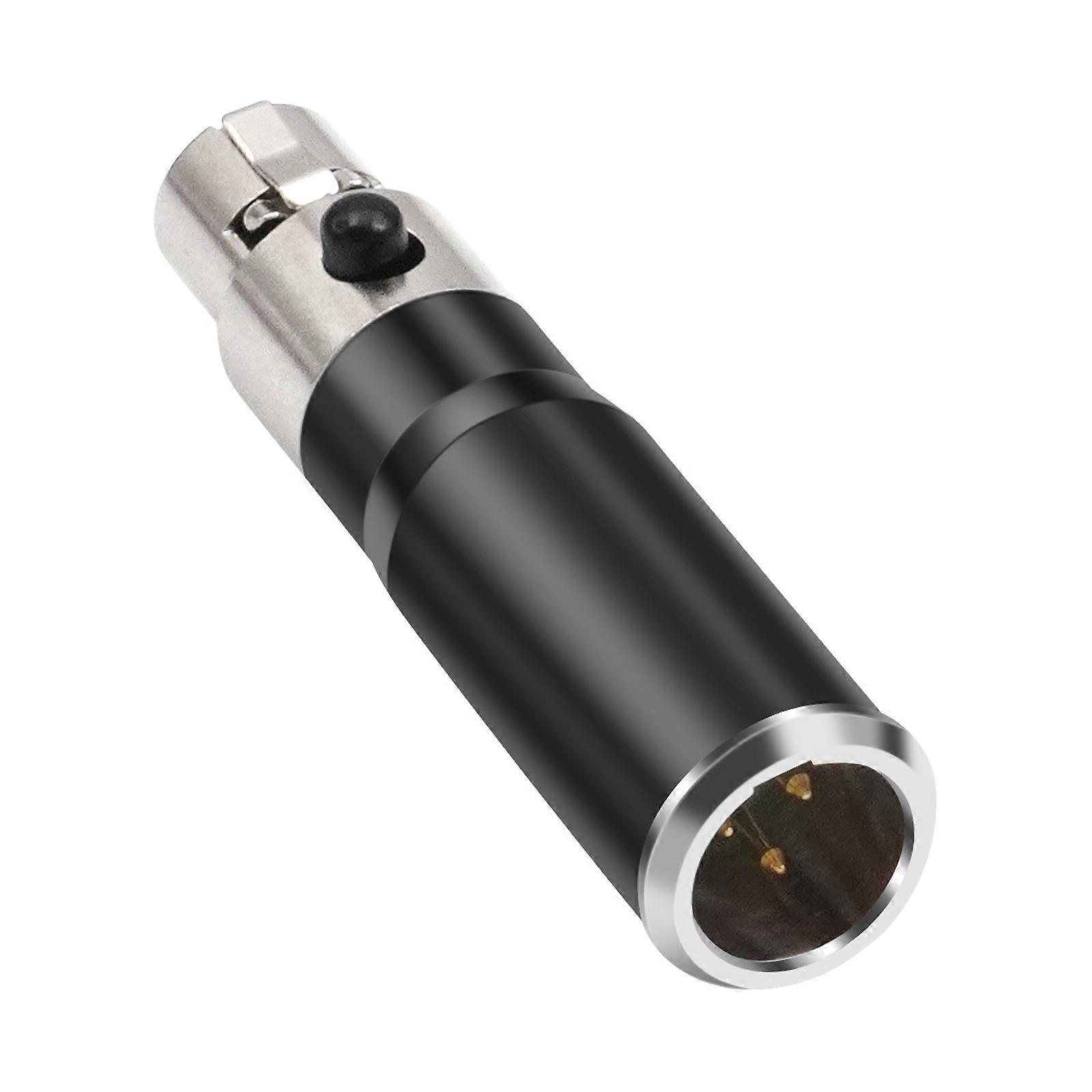 Universal 4Pin XLR to 3Pin MIni XLR Auditory Adapter Seamlessly Connection Multiple Auditory Devices Multicolor