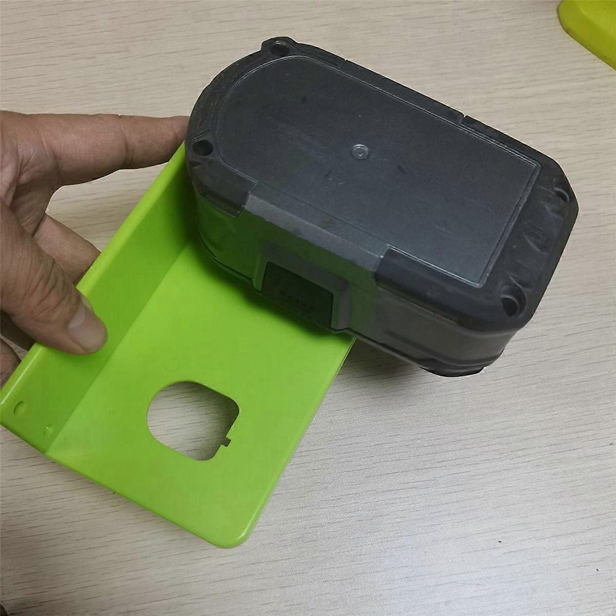 4PCS Battery Wall Mount for R-Yobi 18V Battery,Battery Holder