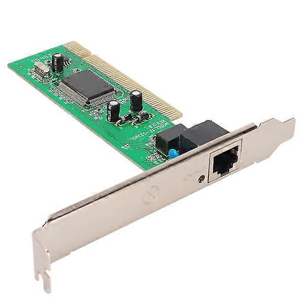 PCI-Internetkarte RJ45-Anschluss 100 Mbit/s RTL8139D-Chip-Remote-Boot-Kabelgebundener Internetkartenadapter für Desktop-Computer