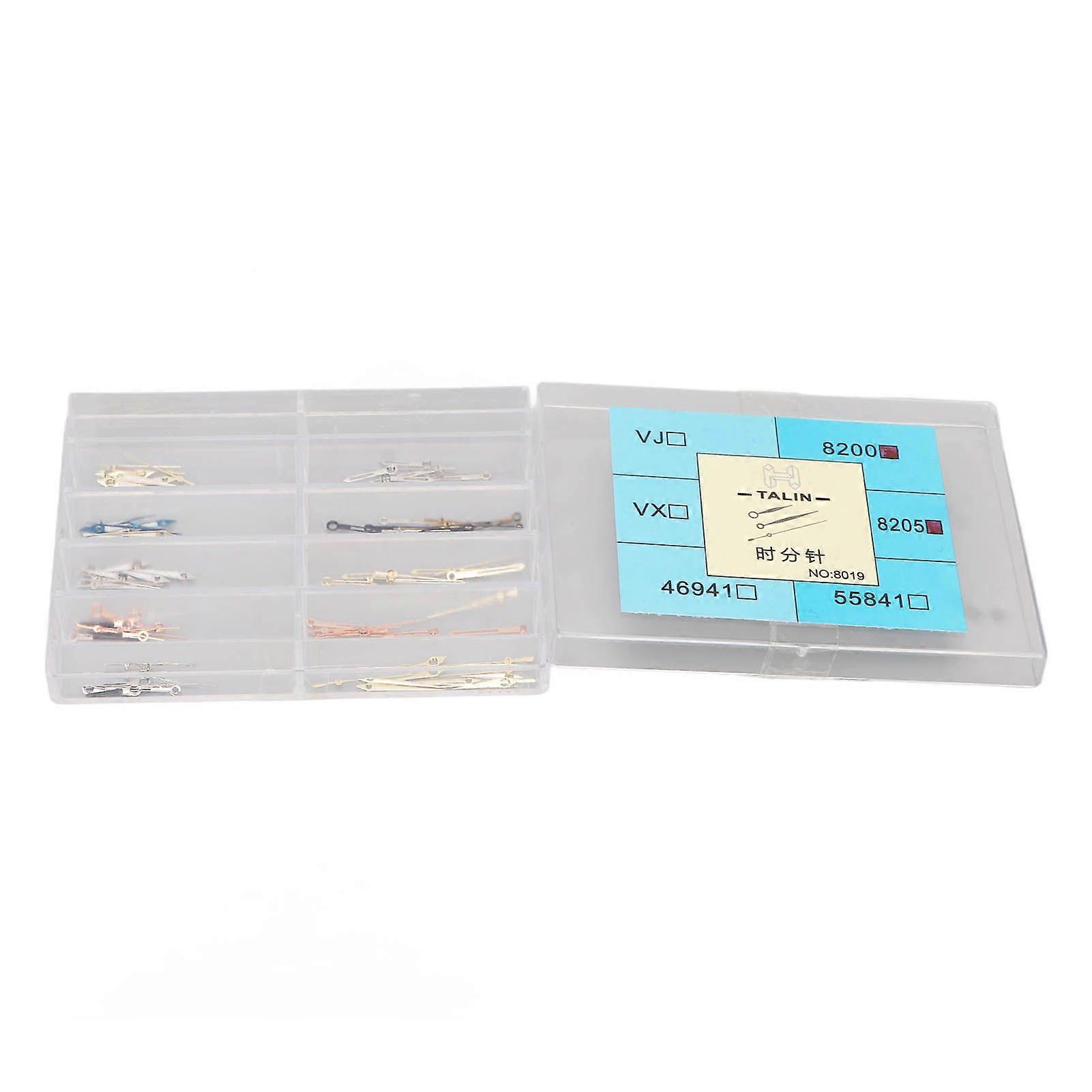 Watch Hands Luminous Hour Minute Second Alloy Portable Precise Watch Replacement Needles for 8200 8205 Movement