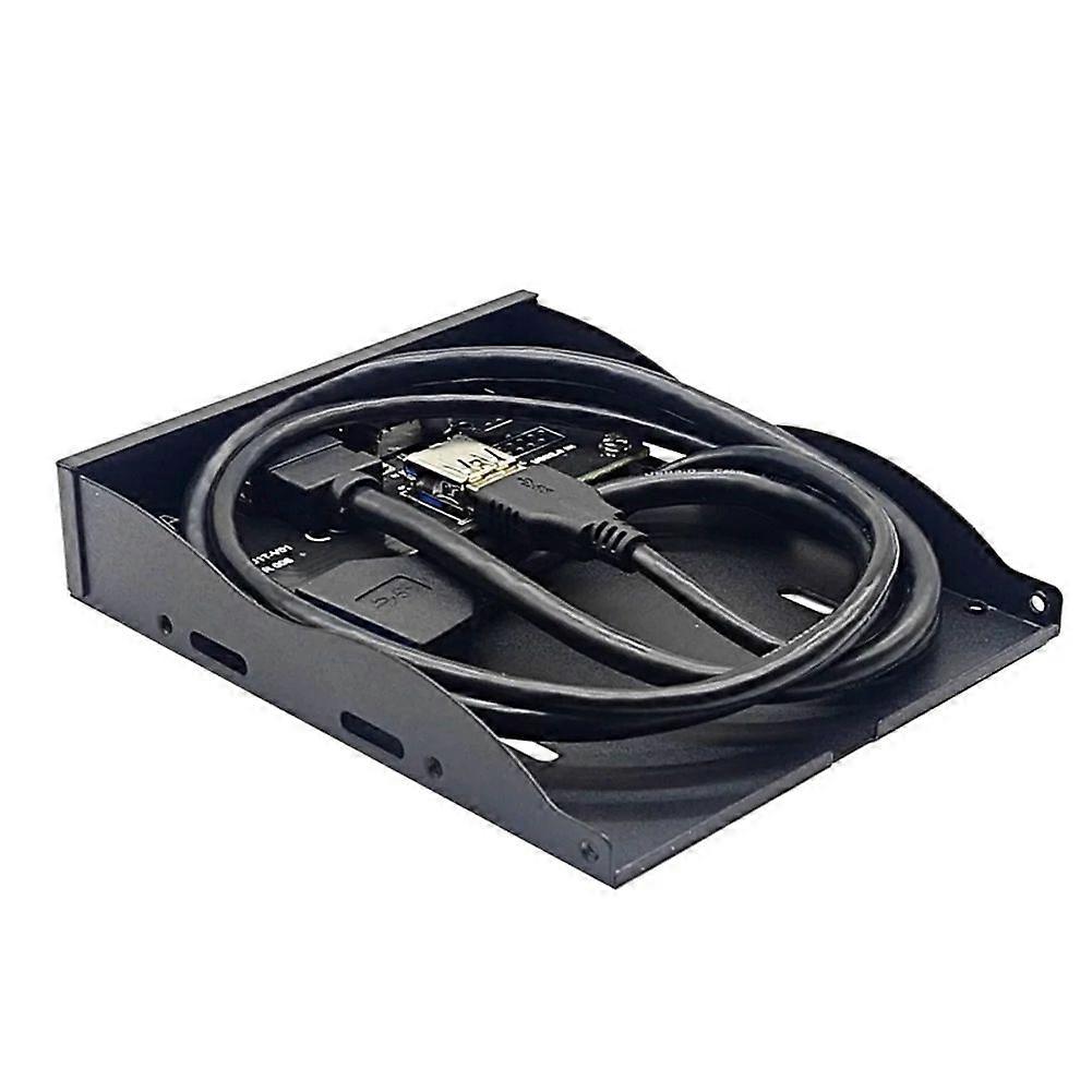 USB 3.0 Front Panel for PC 1 Port USB3.0 + 1 Port USB3.1 Type-C HUB Adapter VL162 Chip USB3.2 Gen1 5