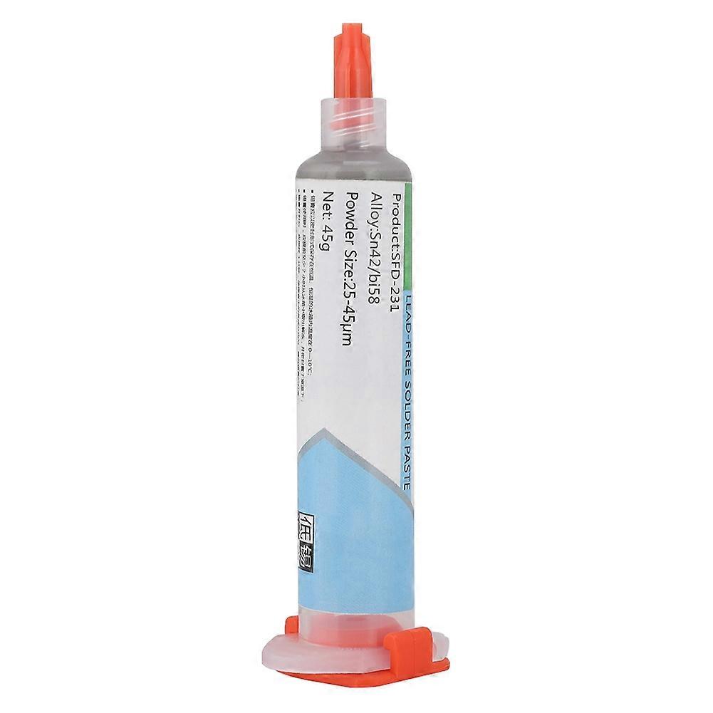 LED SMT Mobile Computer Repair Low Temperature Lead Free Solder Paste BGA Solder Flux 45GSFD231