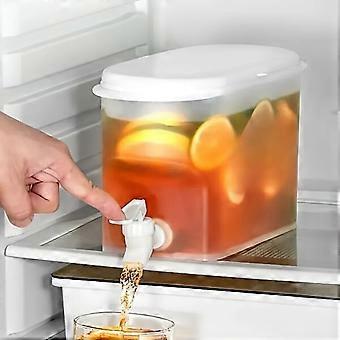 Polypropylene beverage dispenser, 3.5L, with faucet and easy to clean