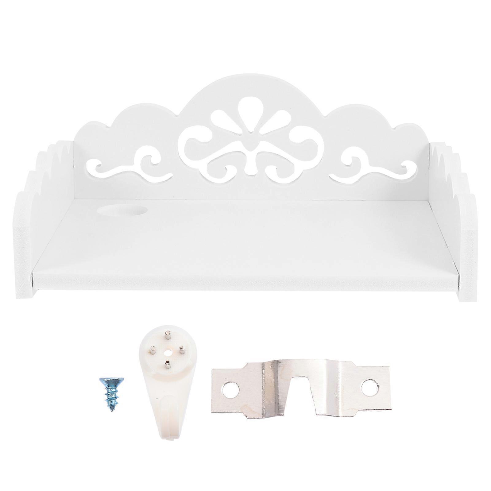 Modern Simple Style Wall-mounted Storage Rack Designed For Home Sundries Stand In 21.6X16.7X5.5CM Size 1Pc