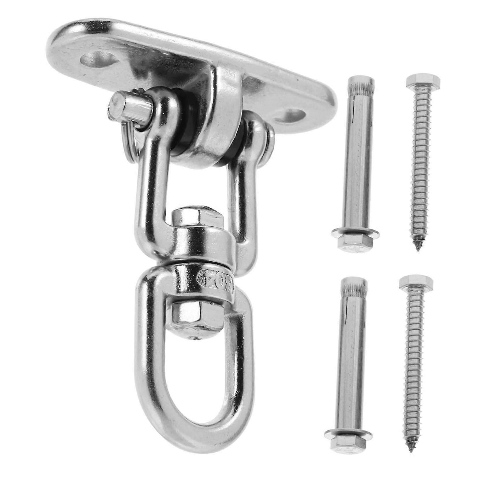Hanging Chair Hook Ceiling Swivel Hook With Heavy Duty Bearings For Hammock Swing Set Fans And Lights
