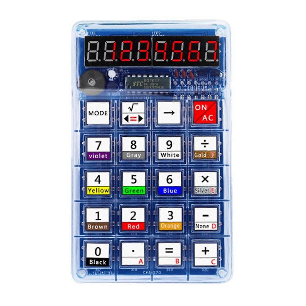 DIY Calculator Kit for Soldering Practice A