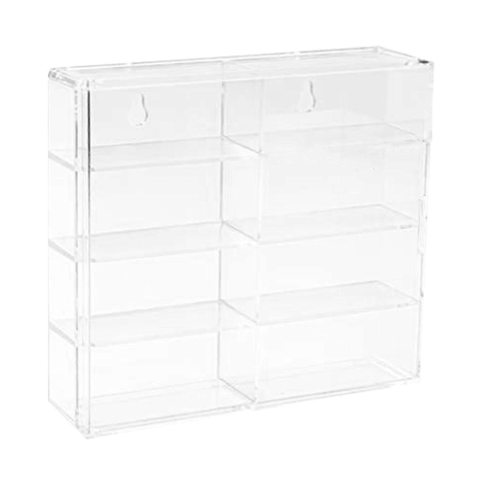 Adjustable Car Model Display Box: Large Capacity, Dustproof PS Material Organizer