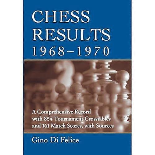Chess Results, 1968-1970