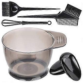 5 stuks professionele haarverftool, voor salon en thuis, zwart