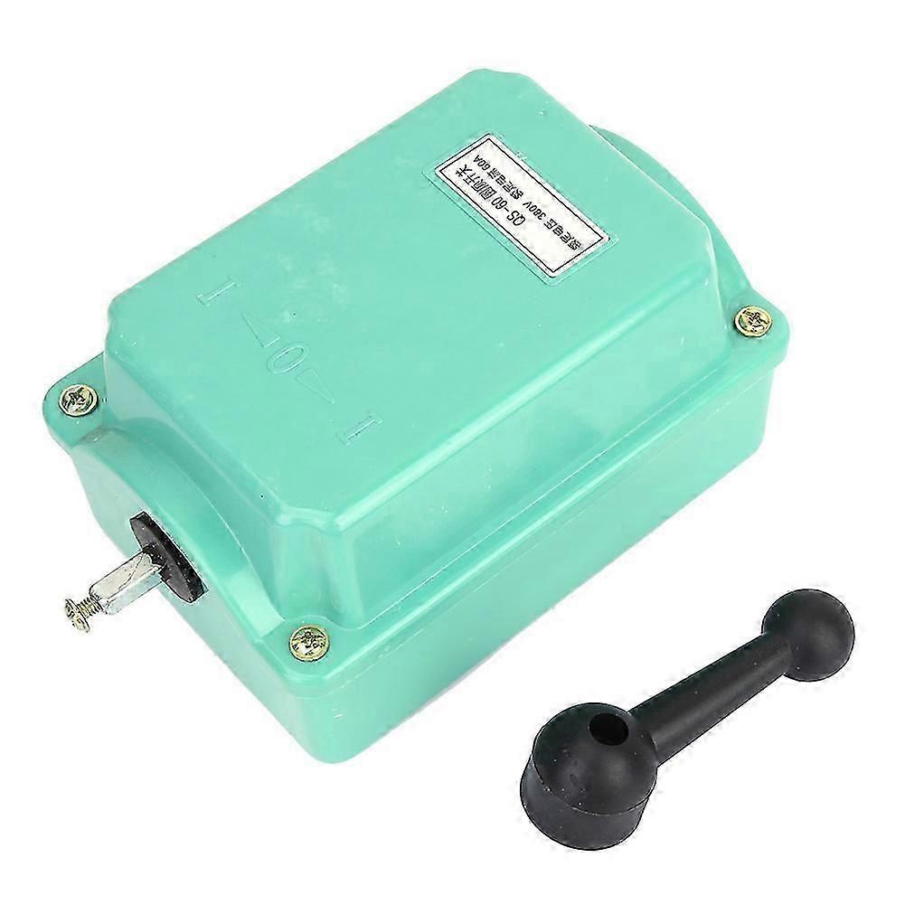 QS-60 380V 60A Forward Reversing Drum Switch Reverse Motor Changeover Switch
