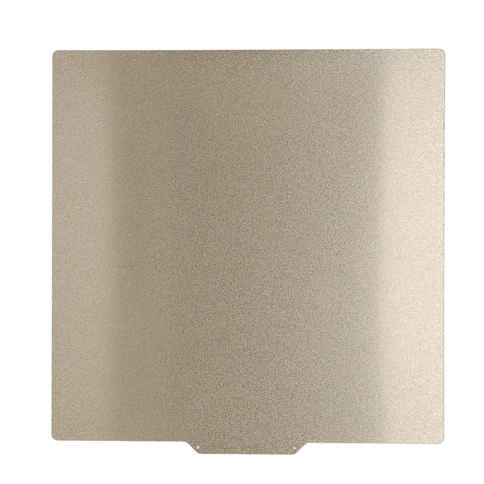 3D Printer Build Plate 325x325mm Double Sided PEI Coating Flexible Spring Steel Plate 3D Printer Bed for QIDI X MAX3