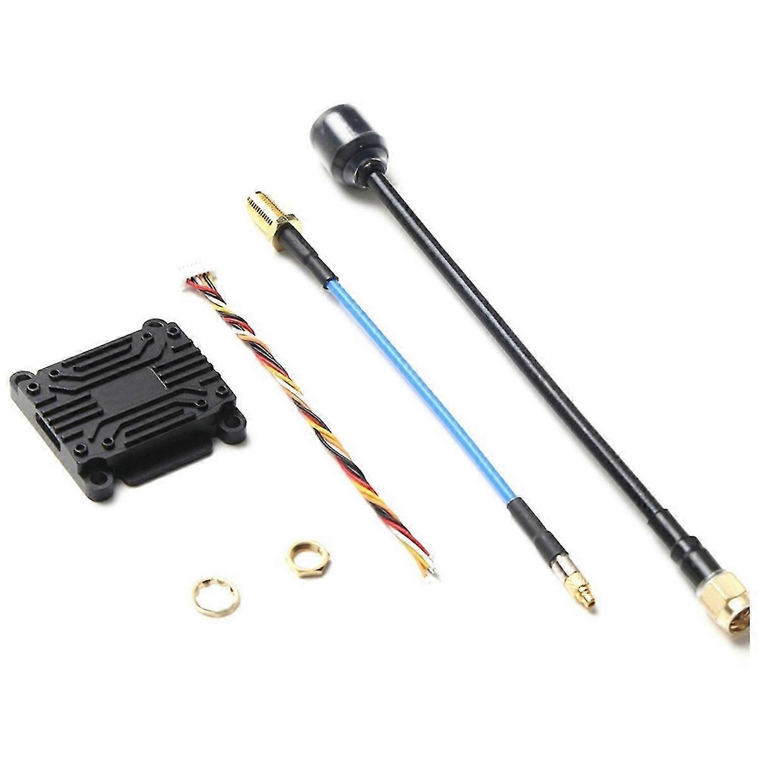 5.8G 2.5W VTX 72CH MMCX FPV Video Transmitter with Antenna FPV Transmitter for FPV Long Range Racing