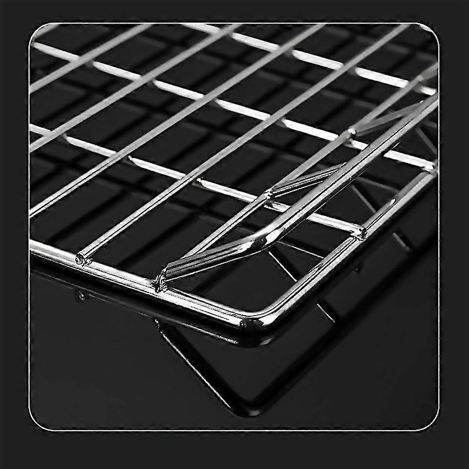 For Stainless Steel Cake Mesh Grid Cooling Baking Rack Nonstick Biscuit