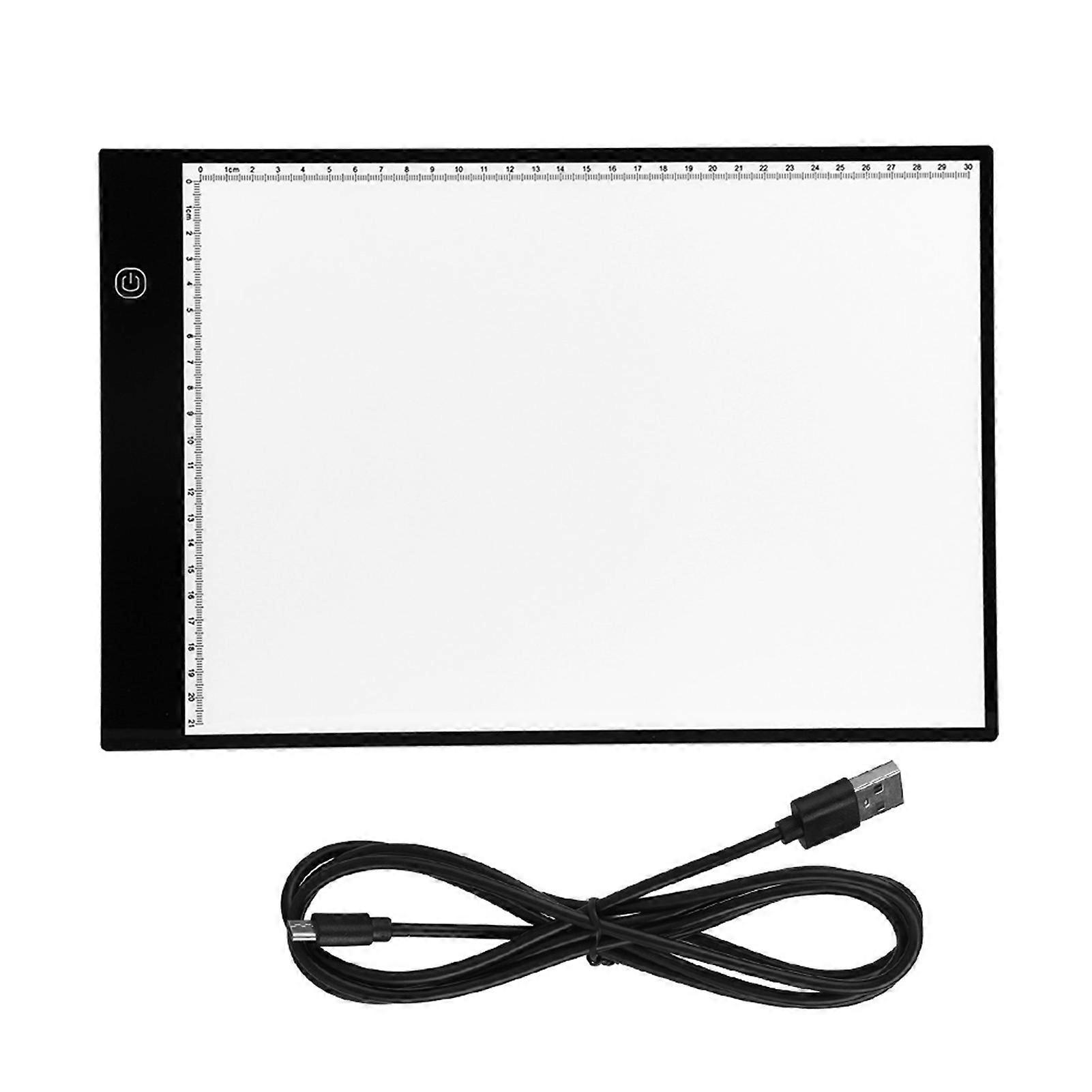 Tablette lumineuse LED A4 pour dessin, pochoir, bloc-notes fin, pour tatoueur