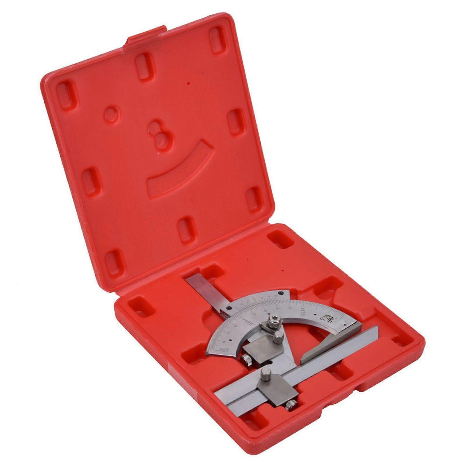 Universal Bevel Protractor 0-320 Precision Angle Measuring Ruler Tools