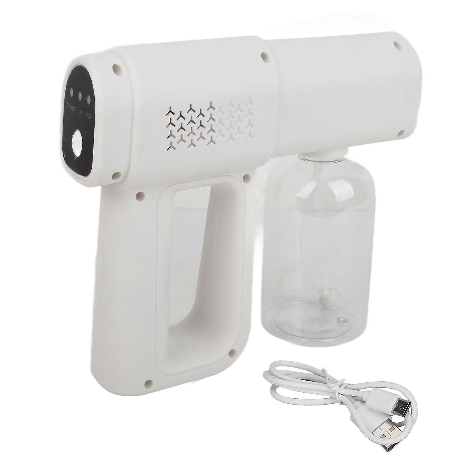 Handheld Nanometer Sprayer Wireless USB Rechargeable Fine Mist Cleaning Atomizing Sprayer 380ml