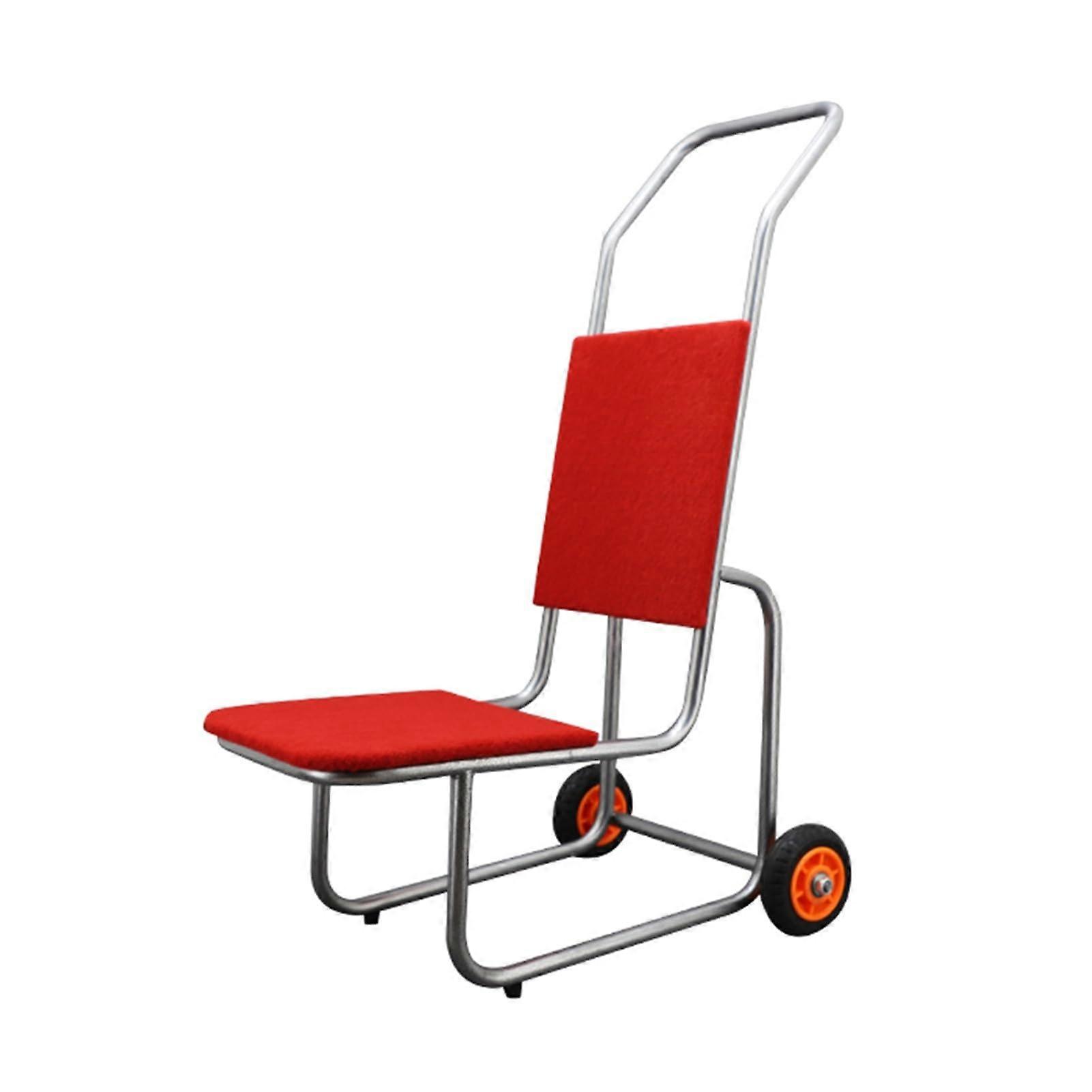 Stack Chair Dolly Push Style Transport and Storage for Banquets, Events, and Meetings 0.12 cm Wall Thickness