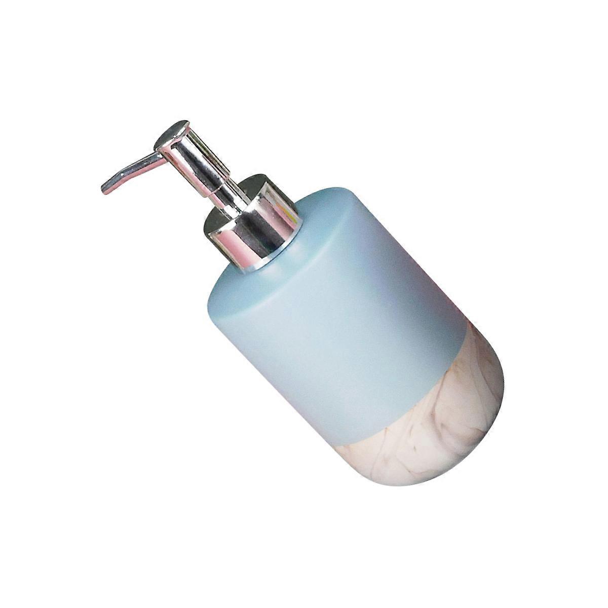 Toiletries Container Ceramic Bottles for Storage 2Pcs Blue