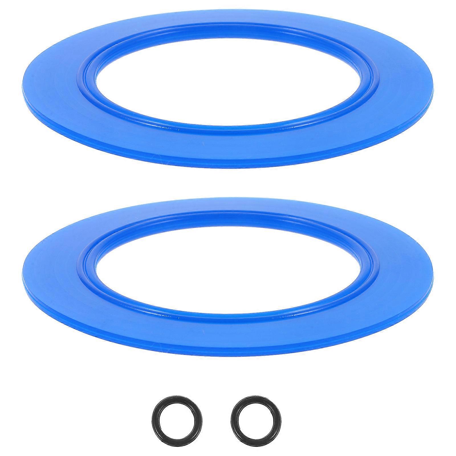 4Sets Practical Toilet Flush Valve Seals for Efficient Toilet Repair