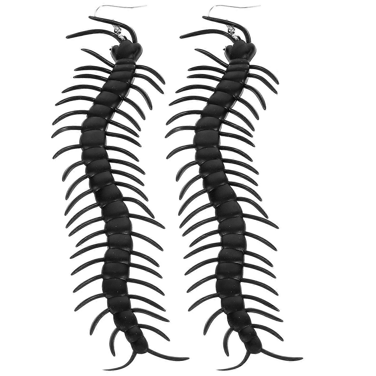 1 Pair of Chilopod Earrings Chilopod Drop Earrings Chilopod Earrings Halloween Earrings for Women