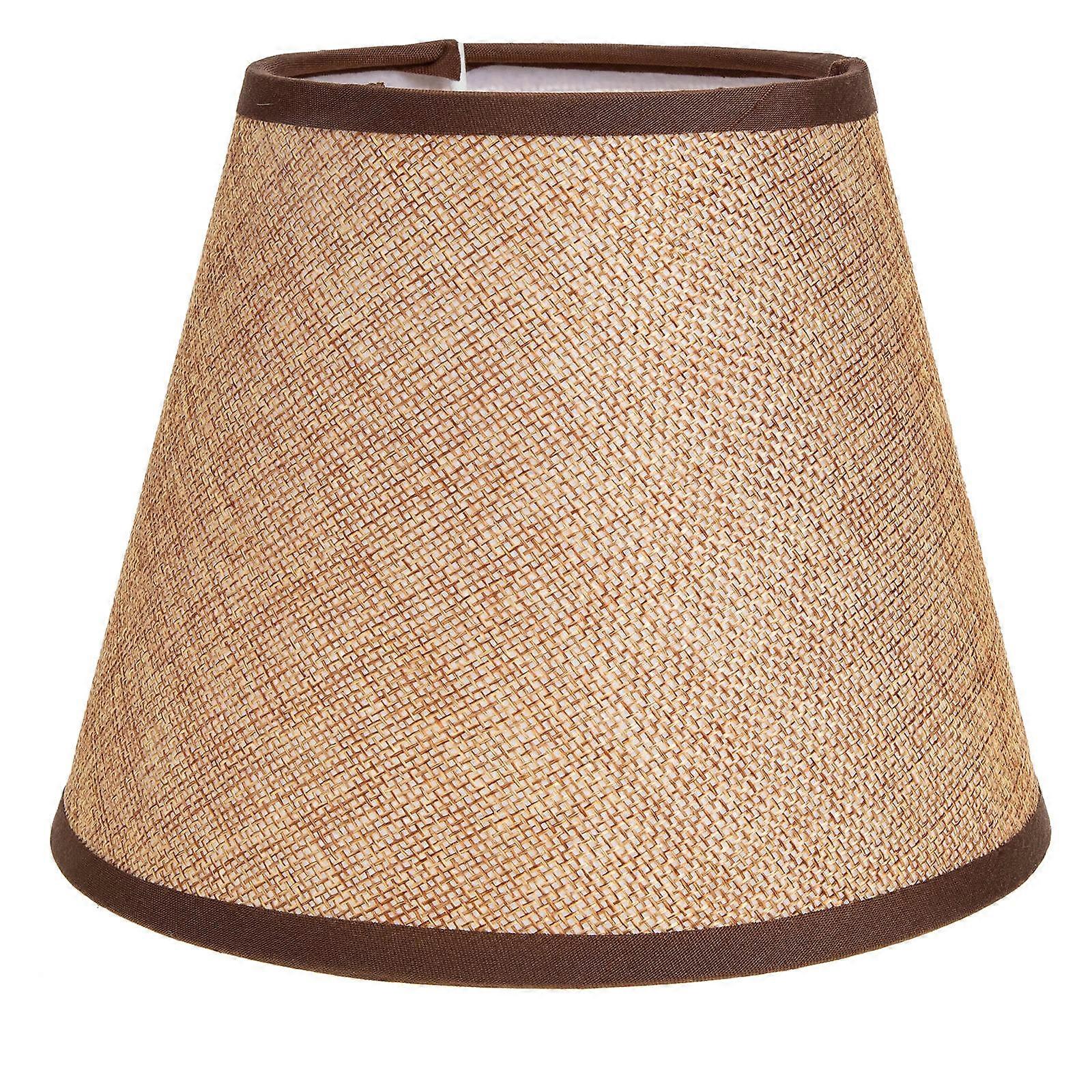 Lamp Shades Fabric Lamp Shade for Light Cover 4Pcs Light Brown Set