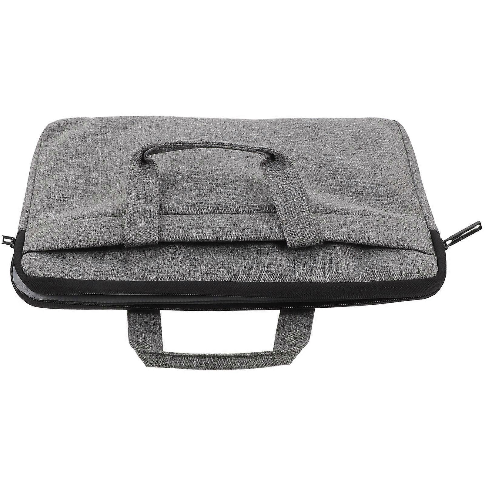 Grey Laptop Sleeve 14 Inch Computer Bag for Storage Use 5Pcs