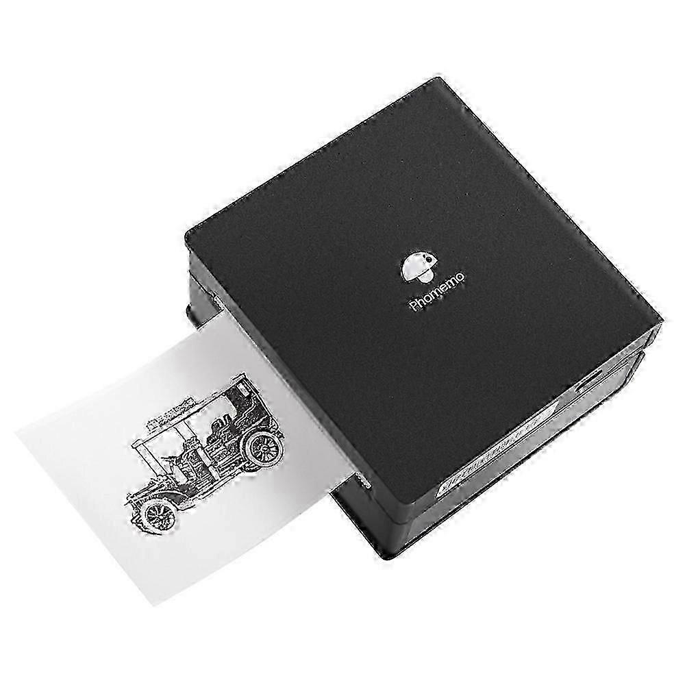 Pocket Small Bluetooth Thermal Label Printer Phomemo M02-BK