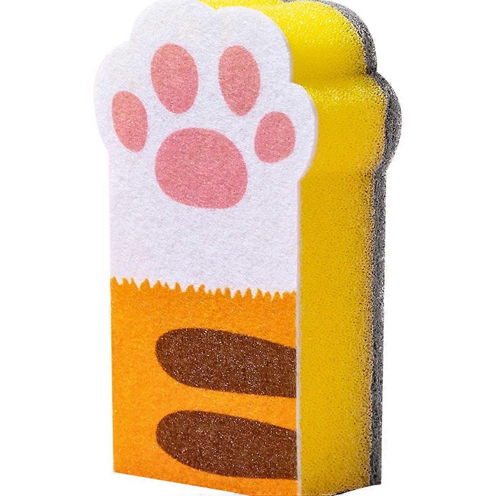 Dishwashing Pad for Kitchen Cleaning 6Pcs Assorted Claw Pattern