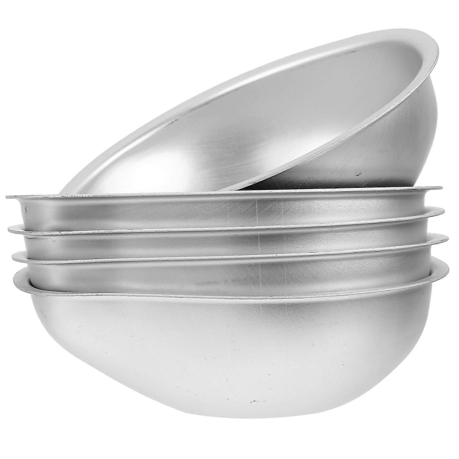 Practical Non-Sticky Mini Cake Mold 5Pcs For Families And Friends Baking In Round Shape Constructed From Quality Aluminum