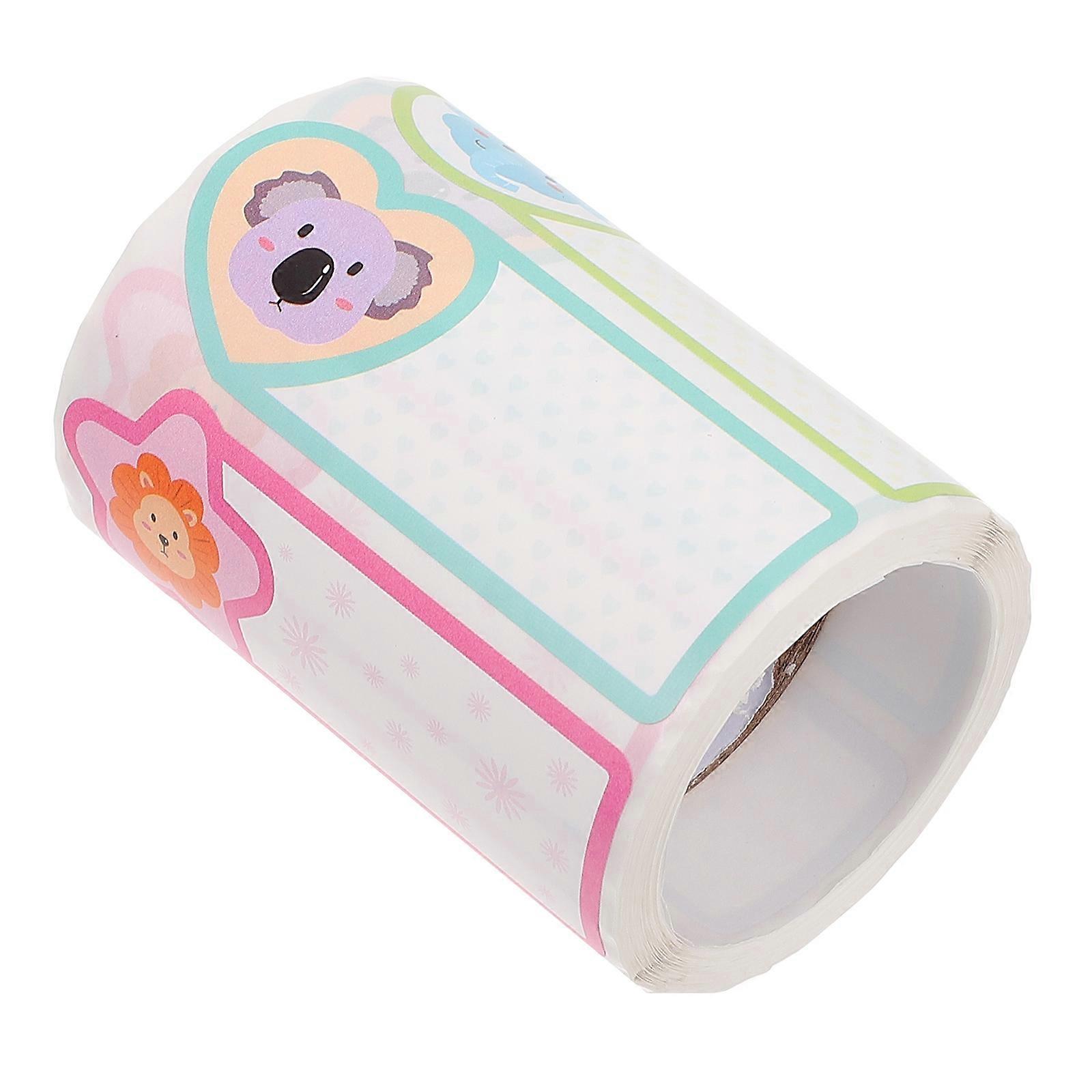 Name Labels 2 Rolls Handwritten Stickers for Kitchen Note Labeling