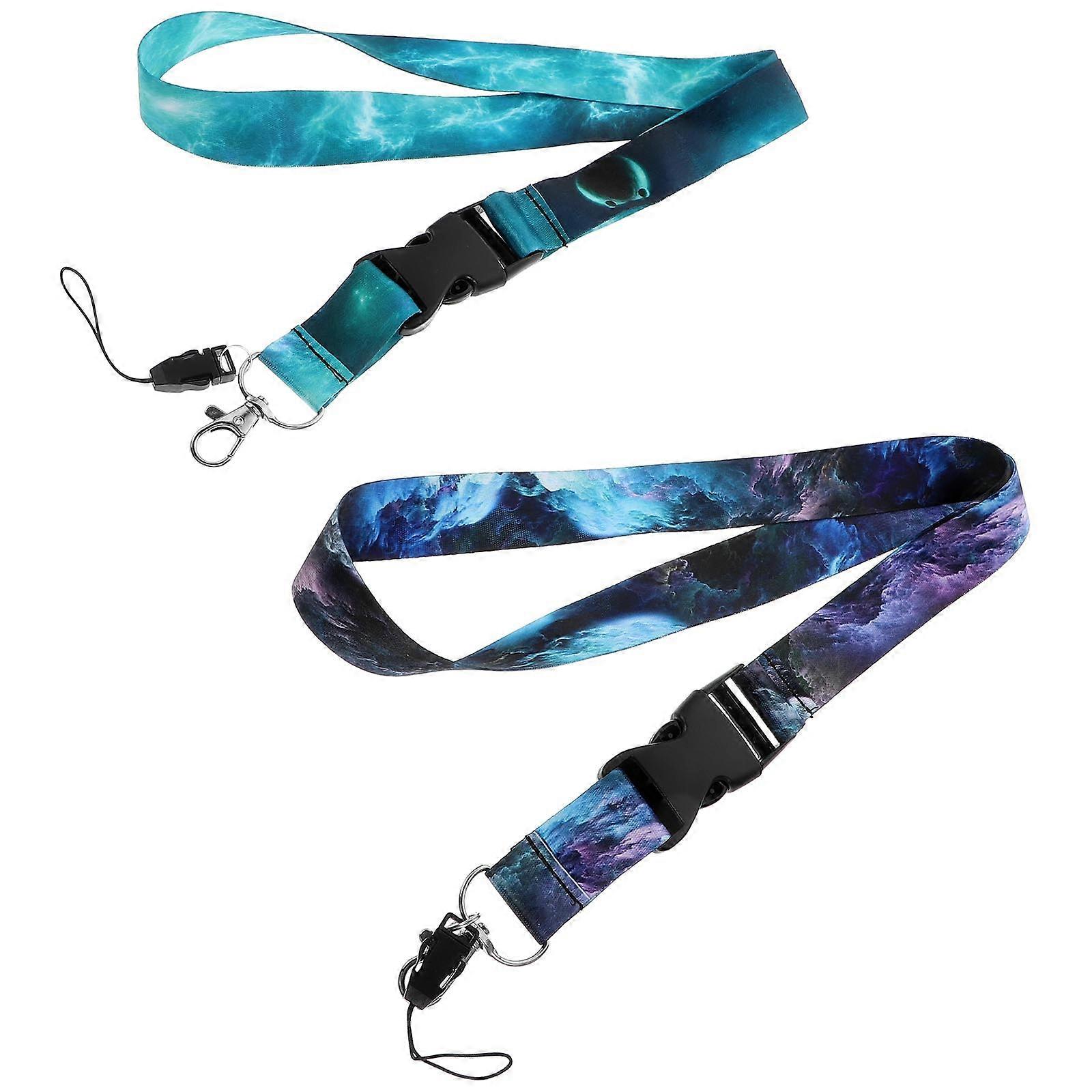 Phone Lanyard Creative Hand Wrist Straps for Phone Use 4Pcs Blue