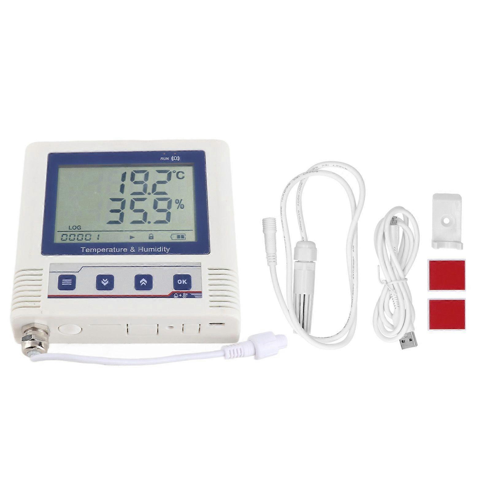 USB Temperature and Humidity Recorder Temperature and Humidity Sensor Data Recorder0.26 Million Data