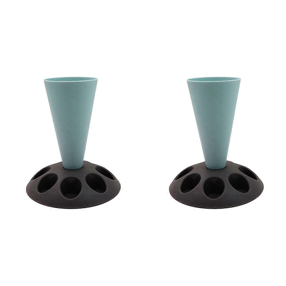 D-Piping Bag Stand, with 8 Slots Nozzles, for Cake Decorating Kit