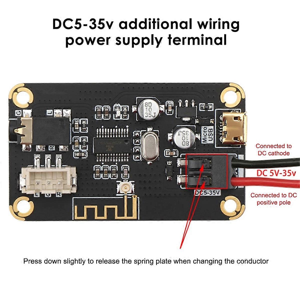 Audio Receiver Board Bluetooth4.2 MP3 Lossless Decoder Board