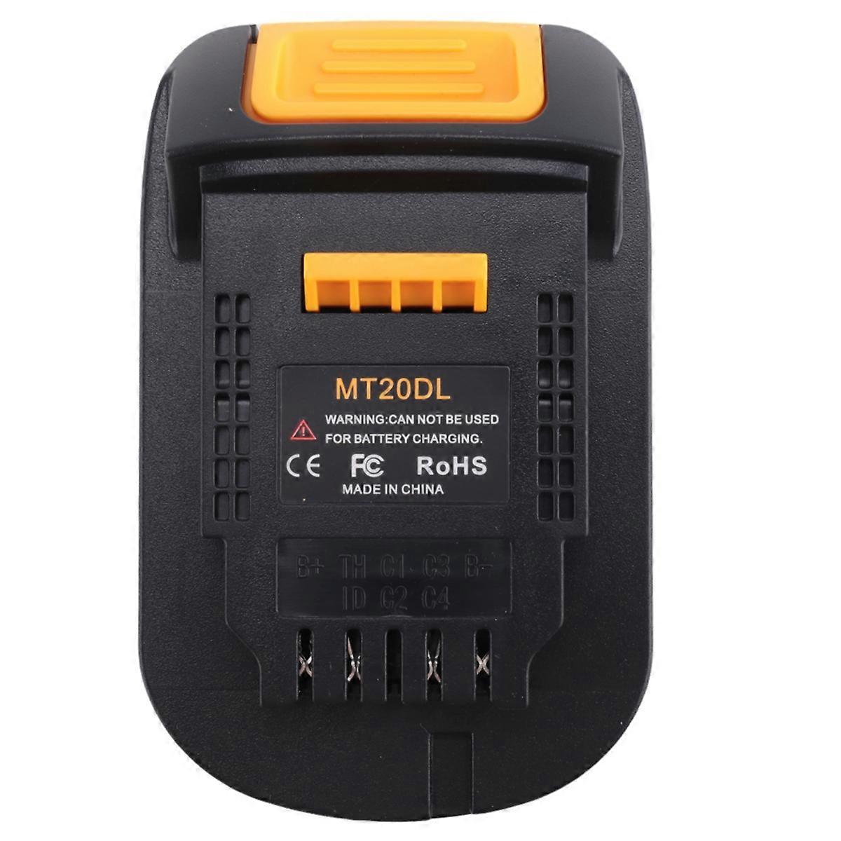 MT20DL Battery Adapter for 18V Convert to for Dewa Tools