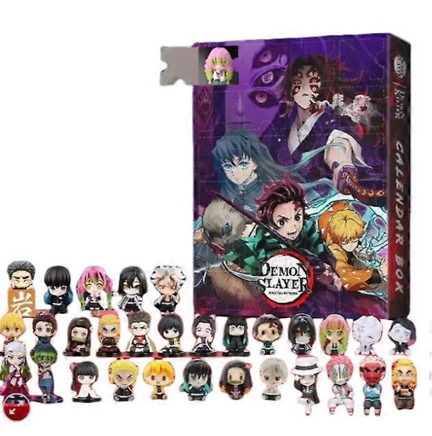 Demon Slayer Anime Advent Countdown Joulun adventtikalenteri Sokea laatikko