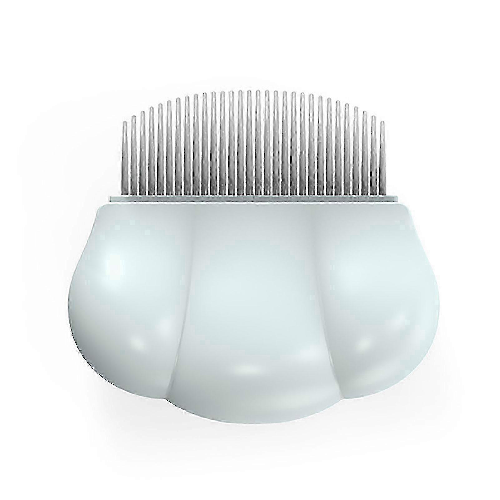 Cat Shell Comb Pet Hair Removal Massaging Tool for Removing Matted Fur Knots and Tangles Refreshing Mint2025