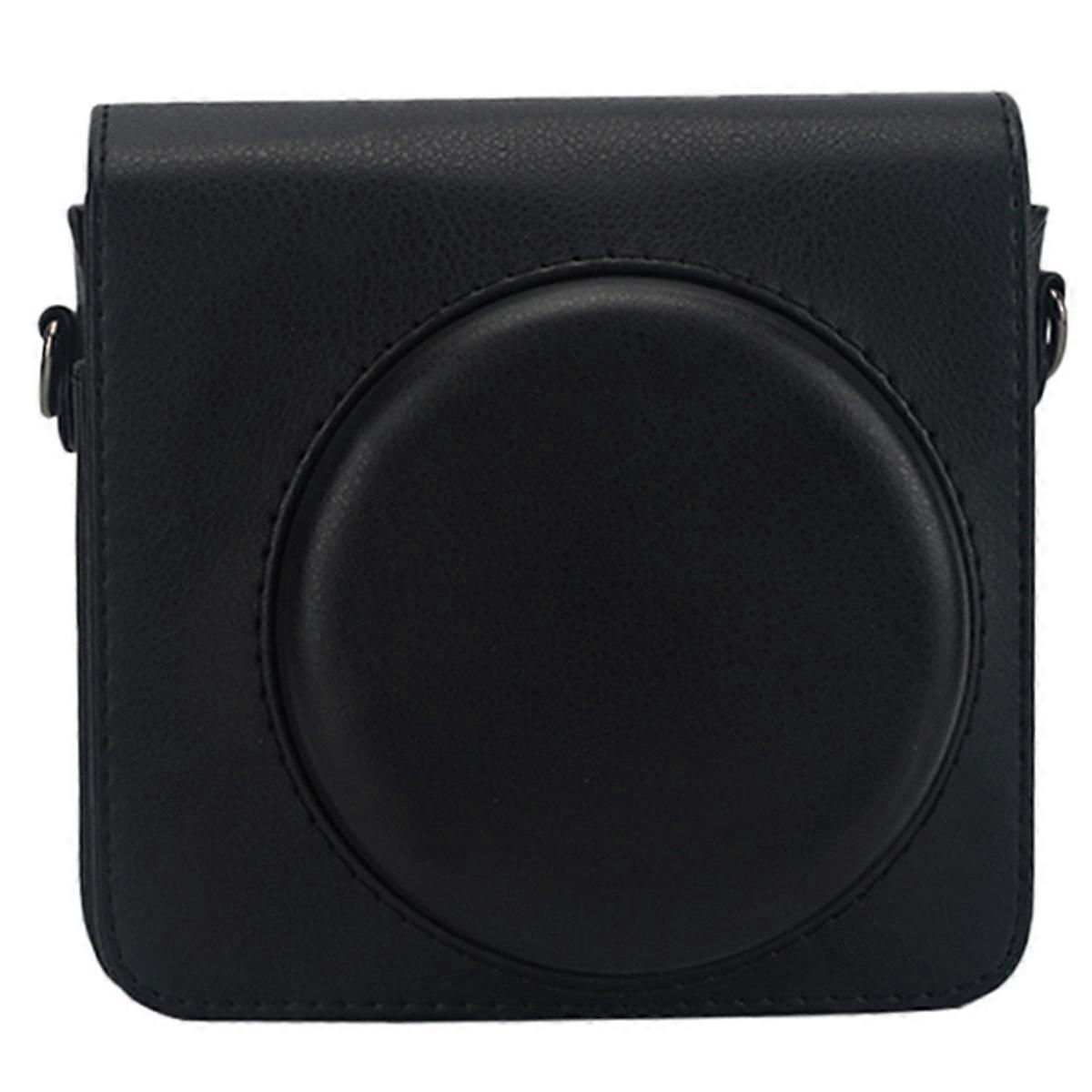 PU Camera Case for Fujifilm Instax Square SQ40 SQ1 - Magnetic Buckle Adjustable Shoulder Strap Protective Storage Bag A