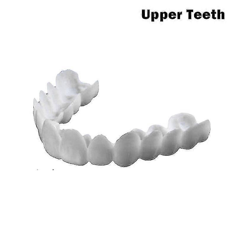 Nya Snap On Smile Dental Falska Tänder Skydd Perfect Smile Fasader Comfort Fit Flex Protes Tänder