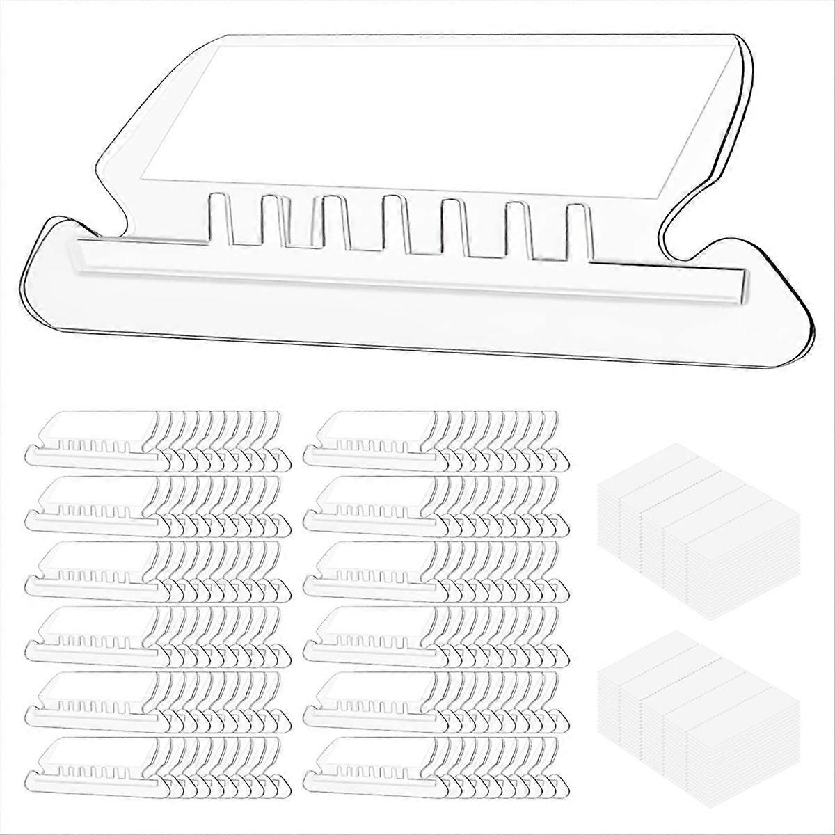 Hanging File Folder Tabs, 100 Pcs File Folder Tabs File Tabs