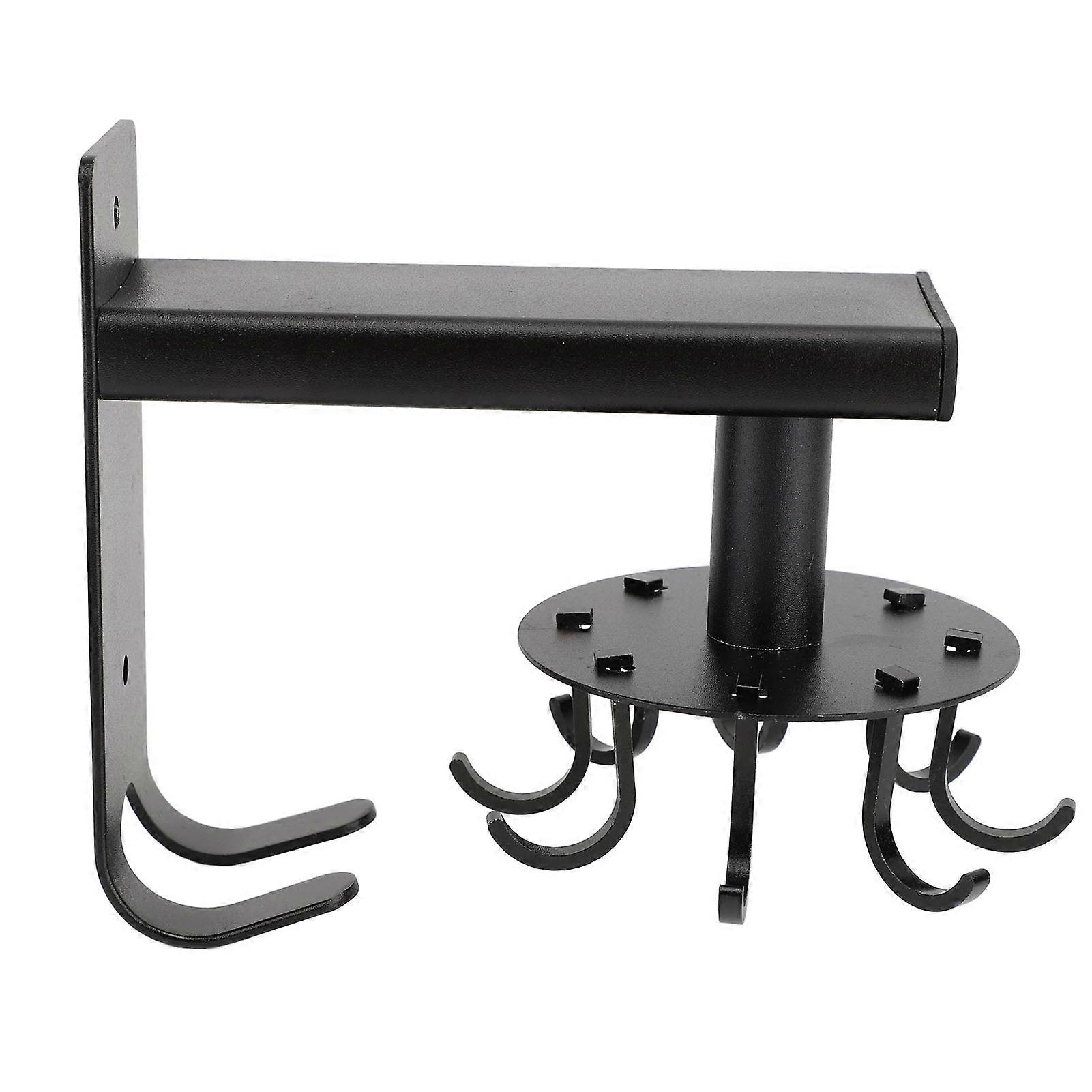 Utensil Hooks 360 Degree Rotatable Kitchen Utensil Rack Hangers Hooks Wall Mounted with 8 Hooks for Kitchen Bathroom Space Aluminum Retractable 