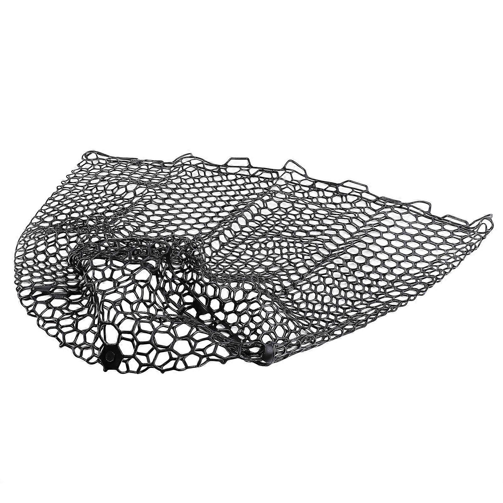 PVC Fishing Replacement Net Deepened Accessory Tool 79cm Depth Fly Fishing Replacement Mesh for Freshwater Saltwater 