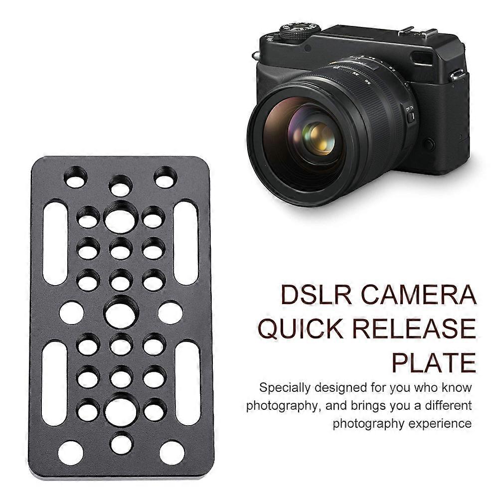 لوحة محول حامل ثلاثي القوائم مع ملحقات فتحات ملولبة مقاس 1/4 بوصة و3/8 بوصة