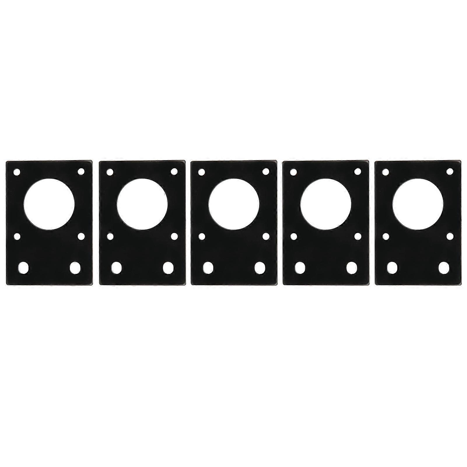 5Pcs 42 Stepper Motor Mounting Plate 3D Printer Fixed Bracket for 2020 2040 Aluminum